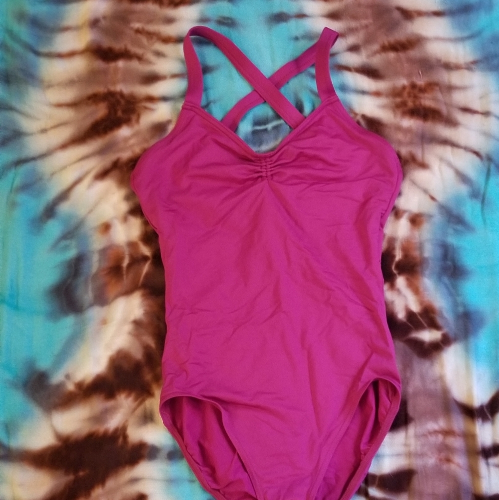 Ballet leotard strappy back